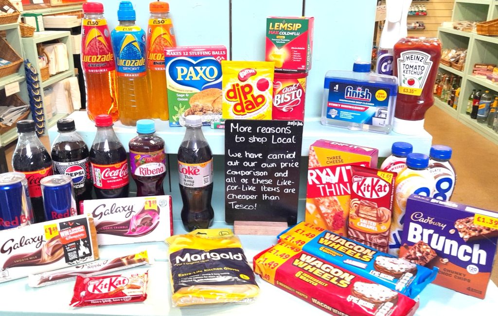 Products competitively priced